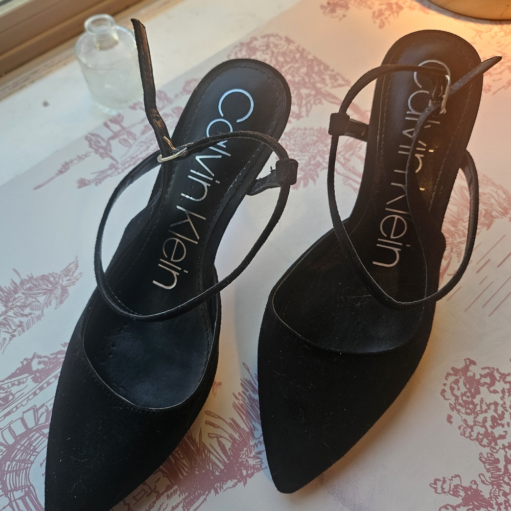 Calvin Klein Women's Black Heels - Picture 3 of 4